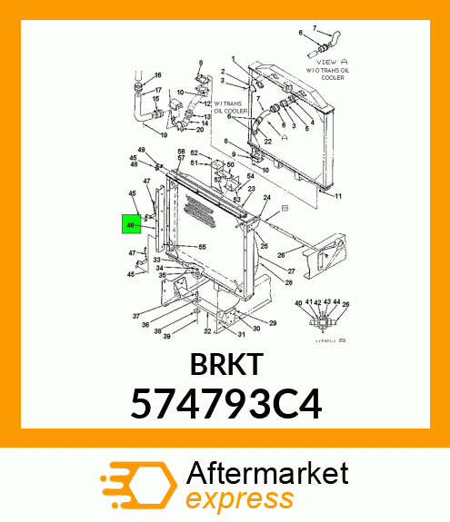 BRKT 574793C4