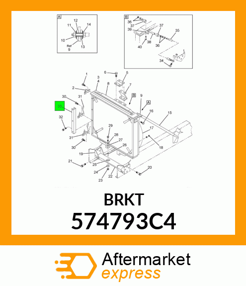 BRKT 574793C4