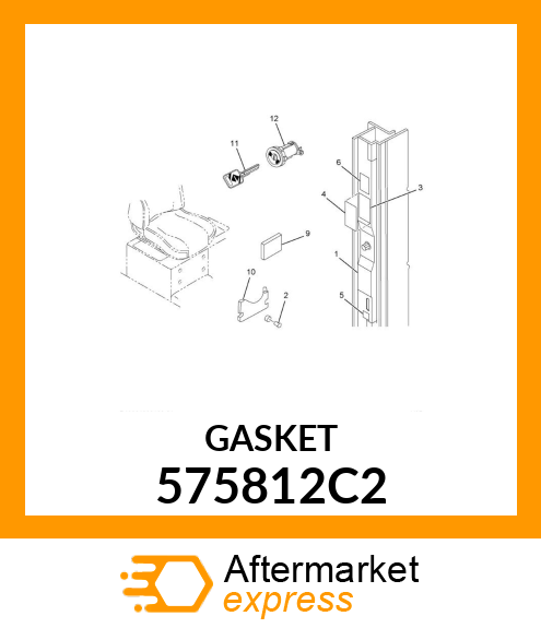 GASKET 575812C2