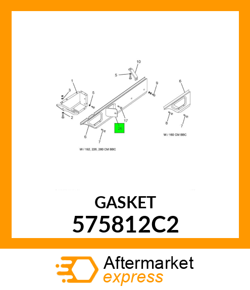 GASKET 575812C2