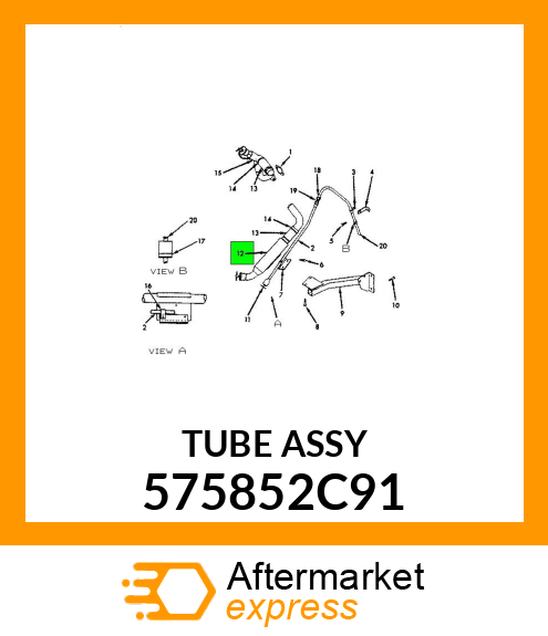 TUBEASSY 575852C91