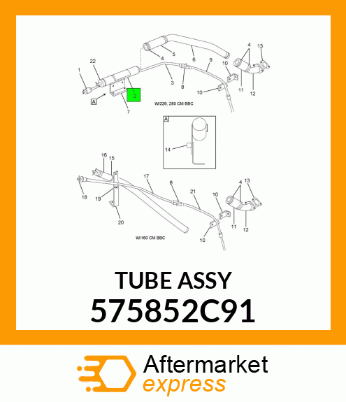 TUBEASSY 575852C91