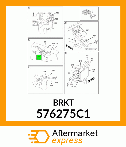 BRKT 576275C1