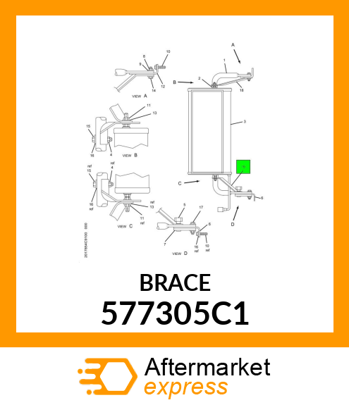 BRACE 577305C1