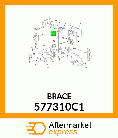 BRACE 577310C1