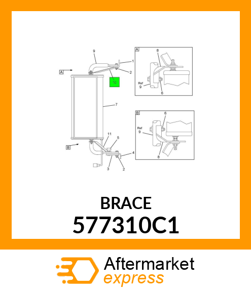 BRACE 577310C1