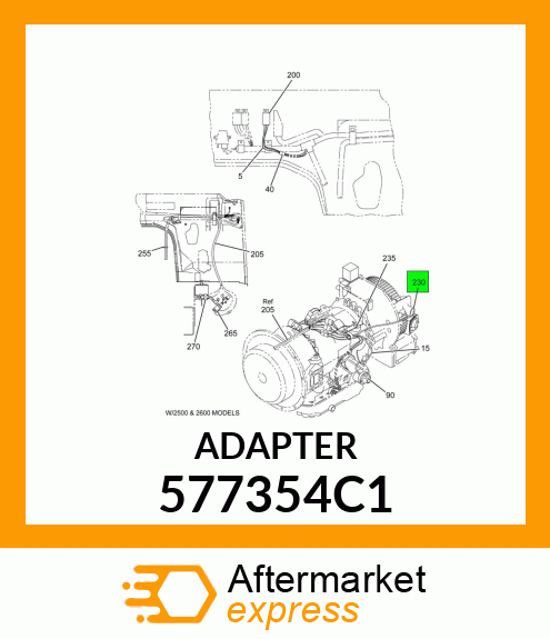 ADAPTER 577354C1