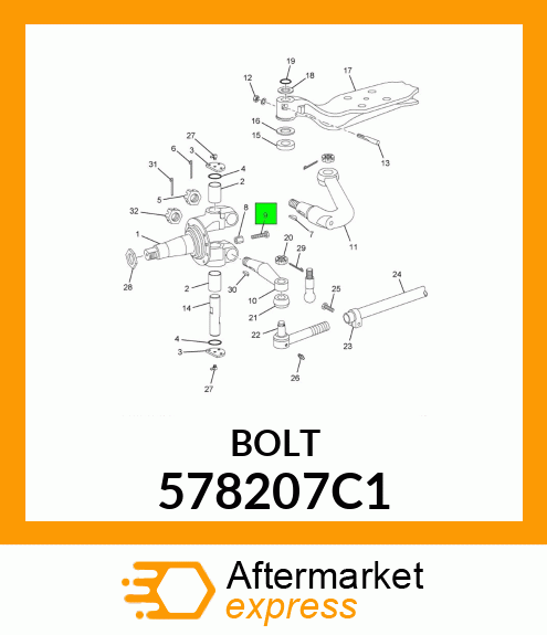 BOLT 578207C1