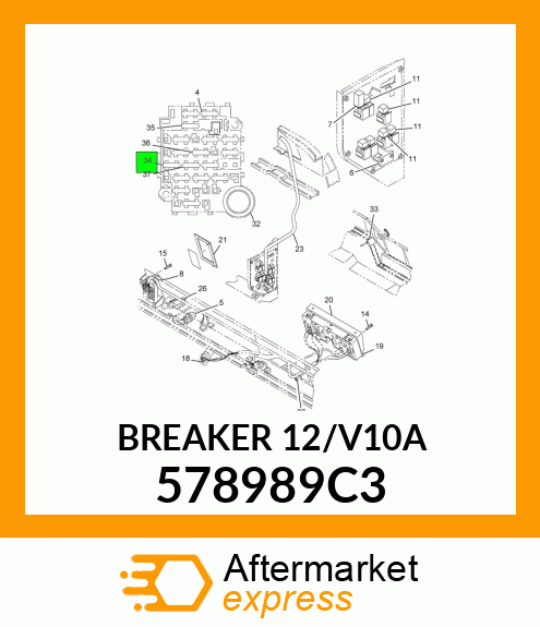 BREAKER12/V10A 578989C3
