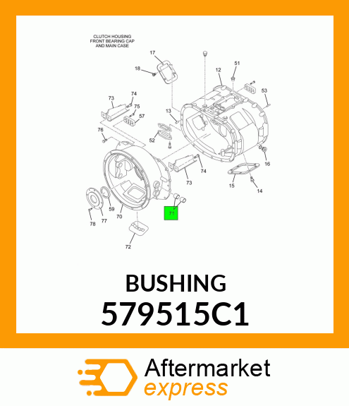 BUSHING 579515C1