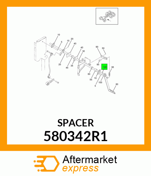 SPACER 580342R1