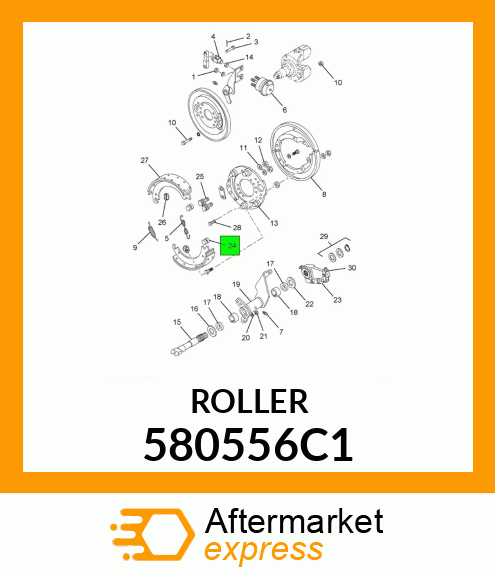 ROLLER 580556C1