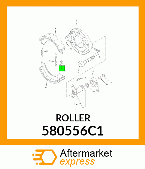 ROLLER 580556C1