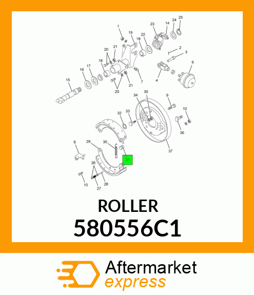 ROLLER 580556C1