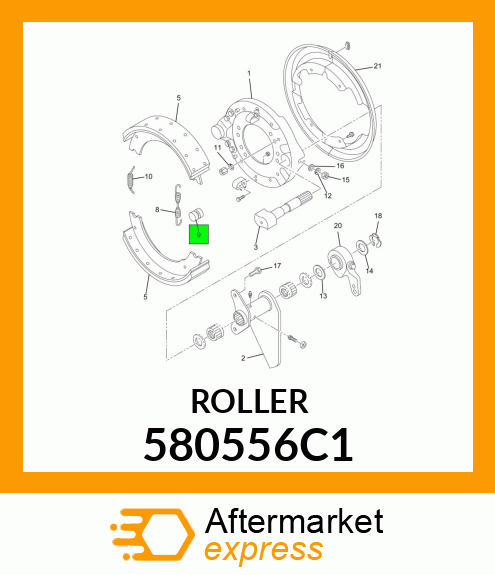 ROLLER 580556C1