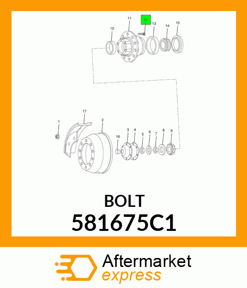 BOLT 581675C1