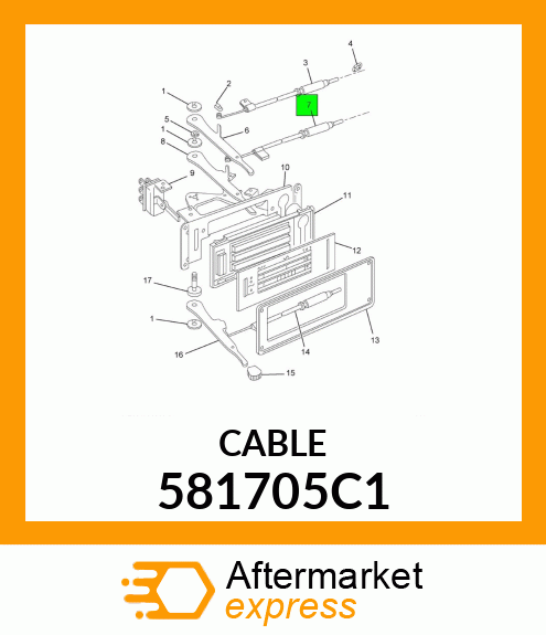CABLE 581705C1