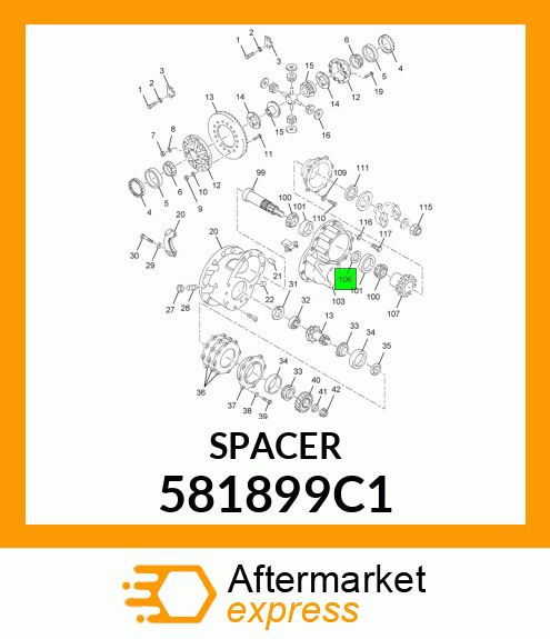SPACER 581899C1