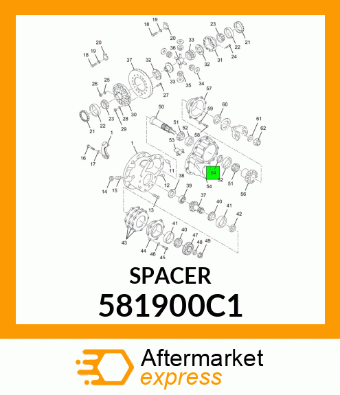SPACER 581900C1