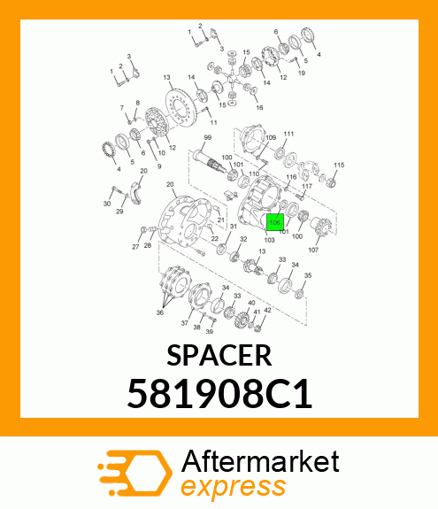 SPACER 581908C1