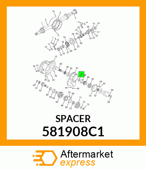 SPACER 581908C1