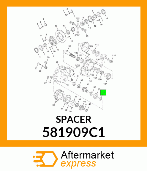 SPACER 581909C1