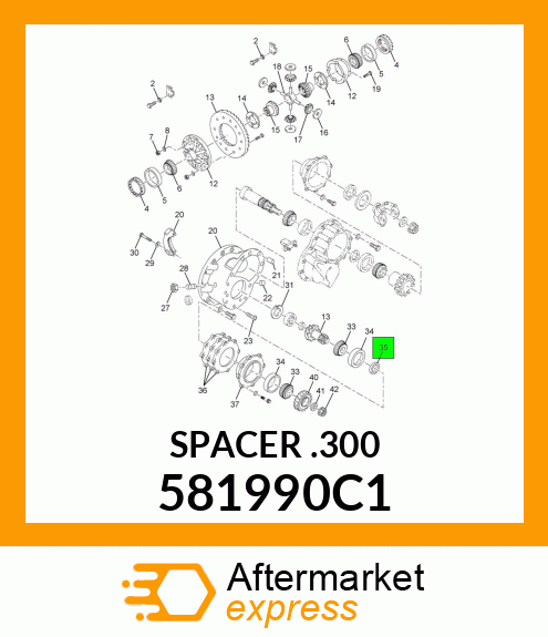 SPACER.300 581990C1