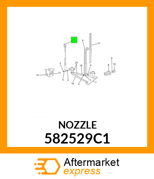 NOZZLE 582529C1