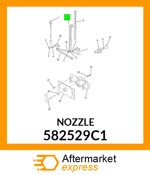 NOZZLE 582529C1