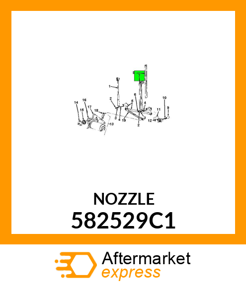 NOZZLE 582529C1