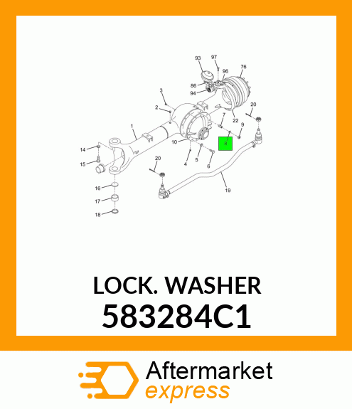 LOCKWASHER 583284C1