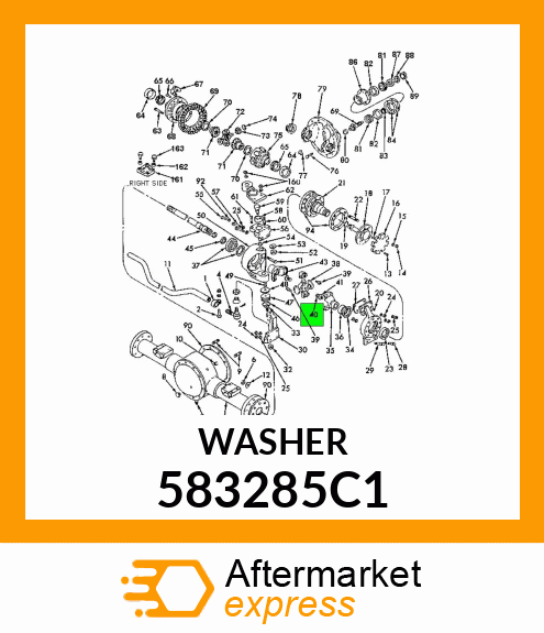 WASHER 583285C1