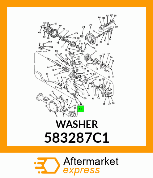 WASHER 583287C1