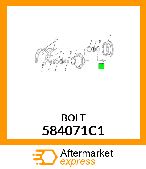 BOLT 584071C1