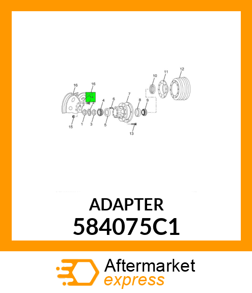 ADAPTER 584075C1