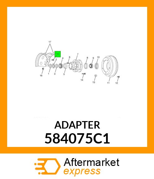 ADAPTER 584075C1