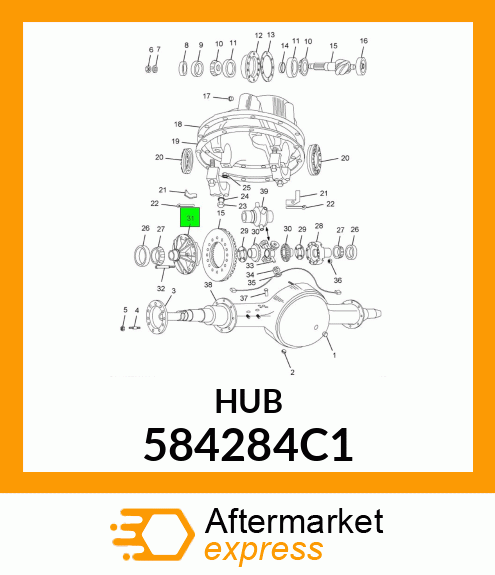 HUB 584284C1