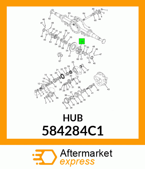 HUB 584284C1