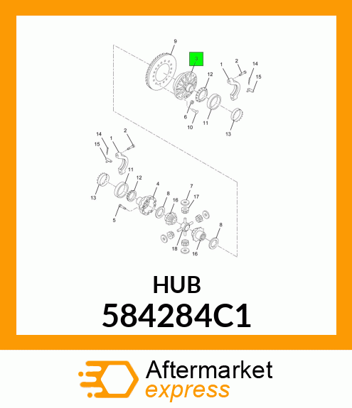 HUB 584284C1