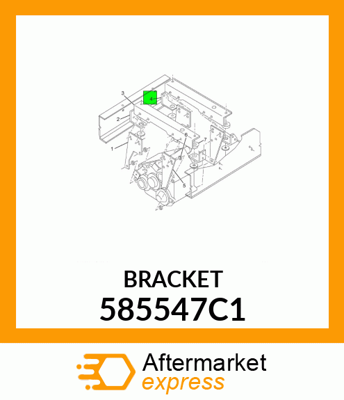 BRACKET 585547C1