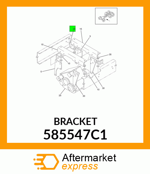 BRACKET 585547C1