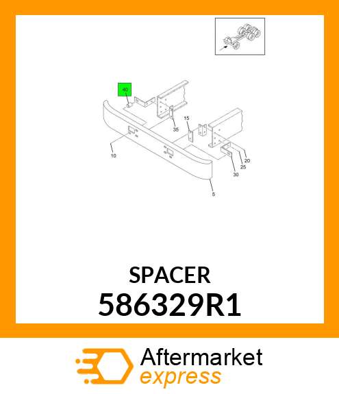 SPACER 586329R1
