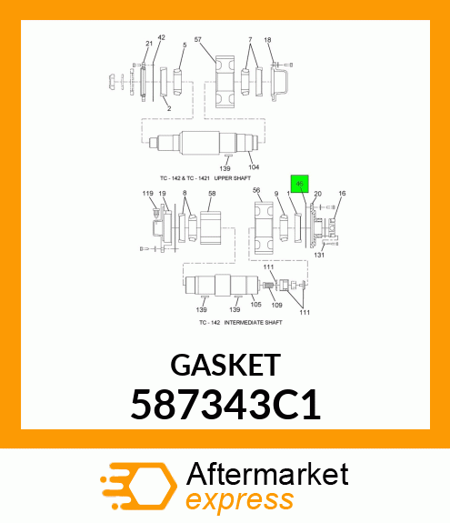 GASKET 587343C1