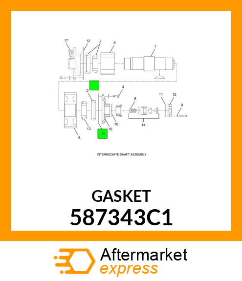GASKET 587343C1