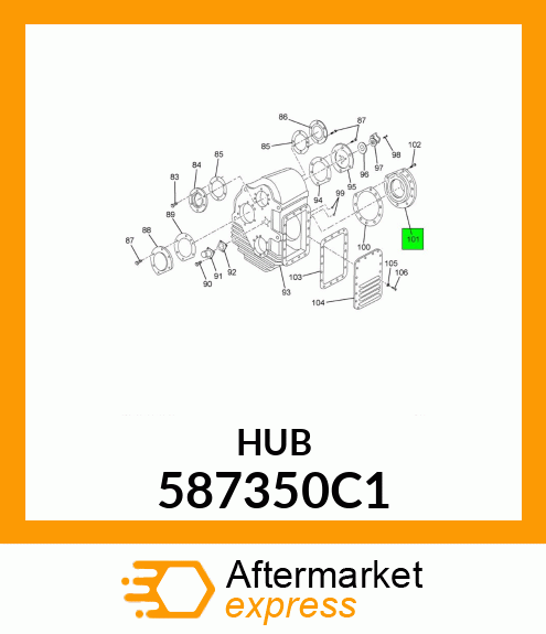 HUB 587350C1