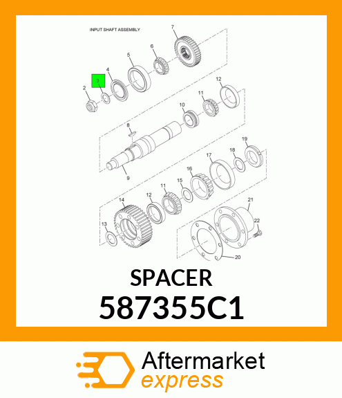 SPACER 587355C1