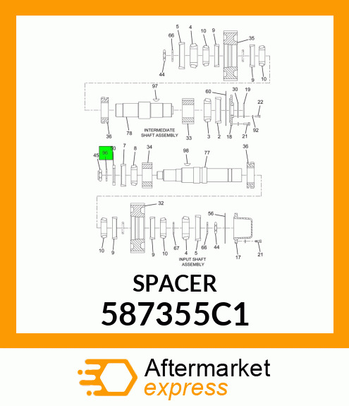 SPACER 587355C1