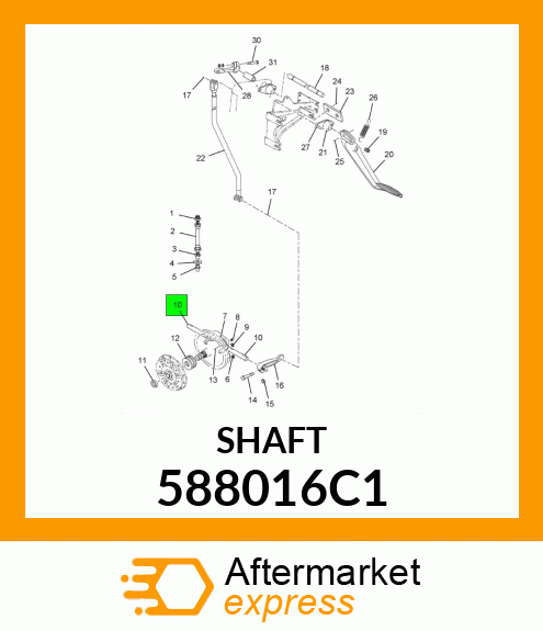 SHAFT 588016C1