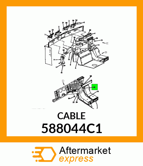 CABLE 588044C1