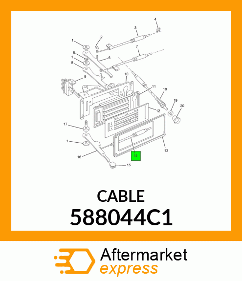 CABLE 588044C1